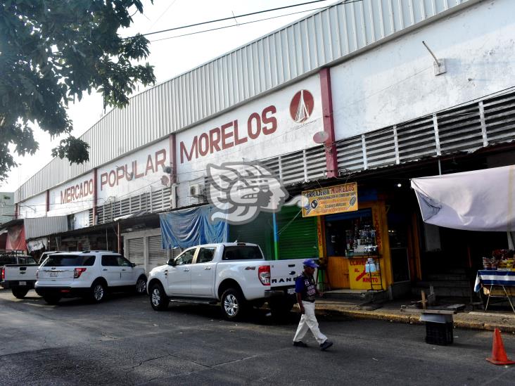 Cada vez menos clientes llegan al mercado Morelos, acusan competencia desleal