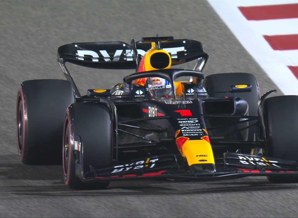"Checo" Pérez largará segundo en el GP de Bahrein; Verstappen va primero