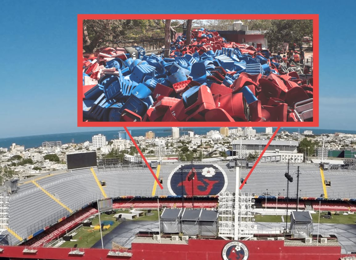 Escuelas y canchas de Veracruz tendrán un pedacito del estadio "Pirata" Fuente