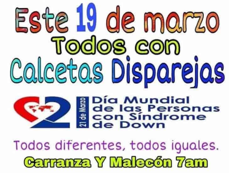 Habrá caminata por Día Mundial del Síndrome de Down en Coatzacoalcos