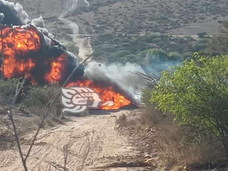 ¡Fuego! Explota toma clandestina de Pemex en Tula; tres heridos (+Video)