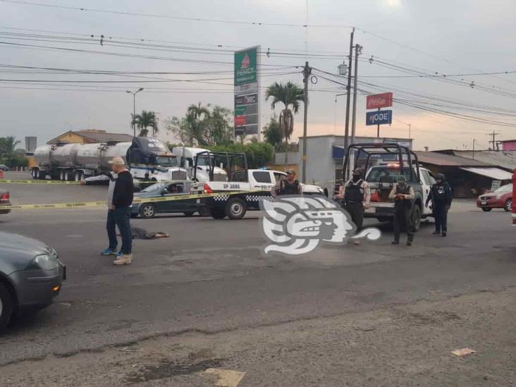 Muere cordobés atropellado en Rancho Trejo, en Amatlán