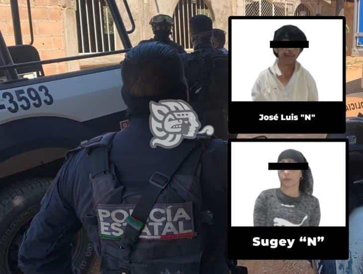 Captura SSP a presuntos narcomenudistas en Acayucan