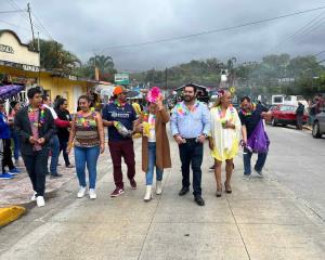 Entre alegría y gozo, Órale! Xalapa  participa en Carnaval Primavera 2023 de La Estanzuela