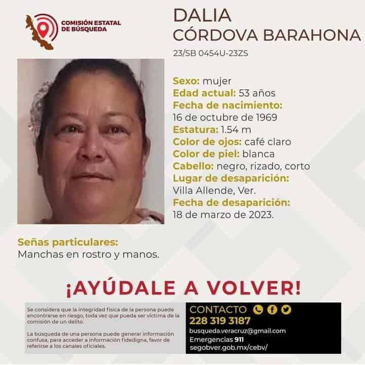 Buscan a mujer que fue vista por última vez en Villa Allende