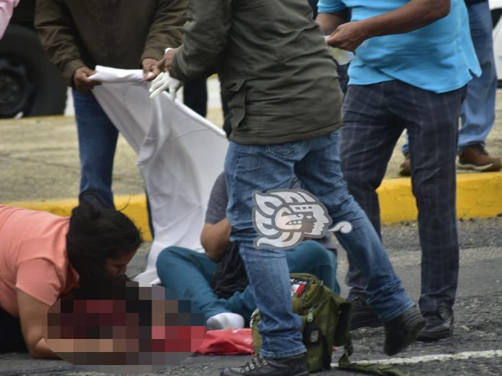 ¡Desgarrador! mujer pierde la vida en trágico accidente en Coatzacoalcos (+Video)
