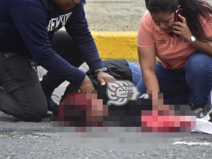 ¡Desgarrador! mujer pierde la vida en trágico accidente en Coatzacoalcos (+Video)
