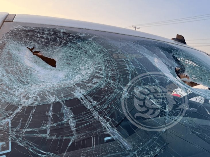 A pedradas vandalizan vehículos en la autopista Xalapa -Veracruz