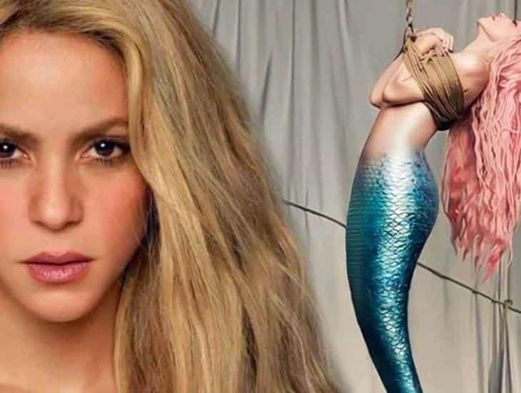 ¡Toda una sirena! Filtran imágenes de video musical de Shakira y Manuel Turizo