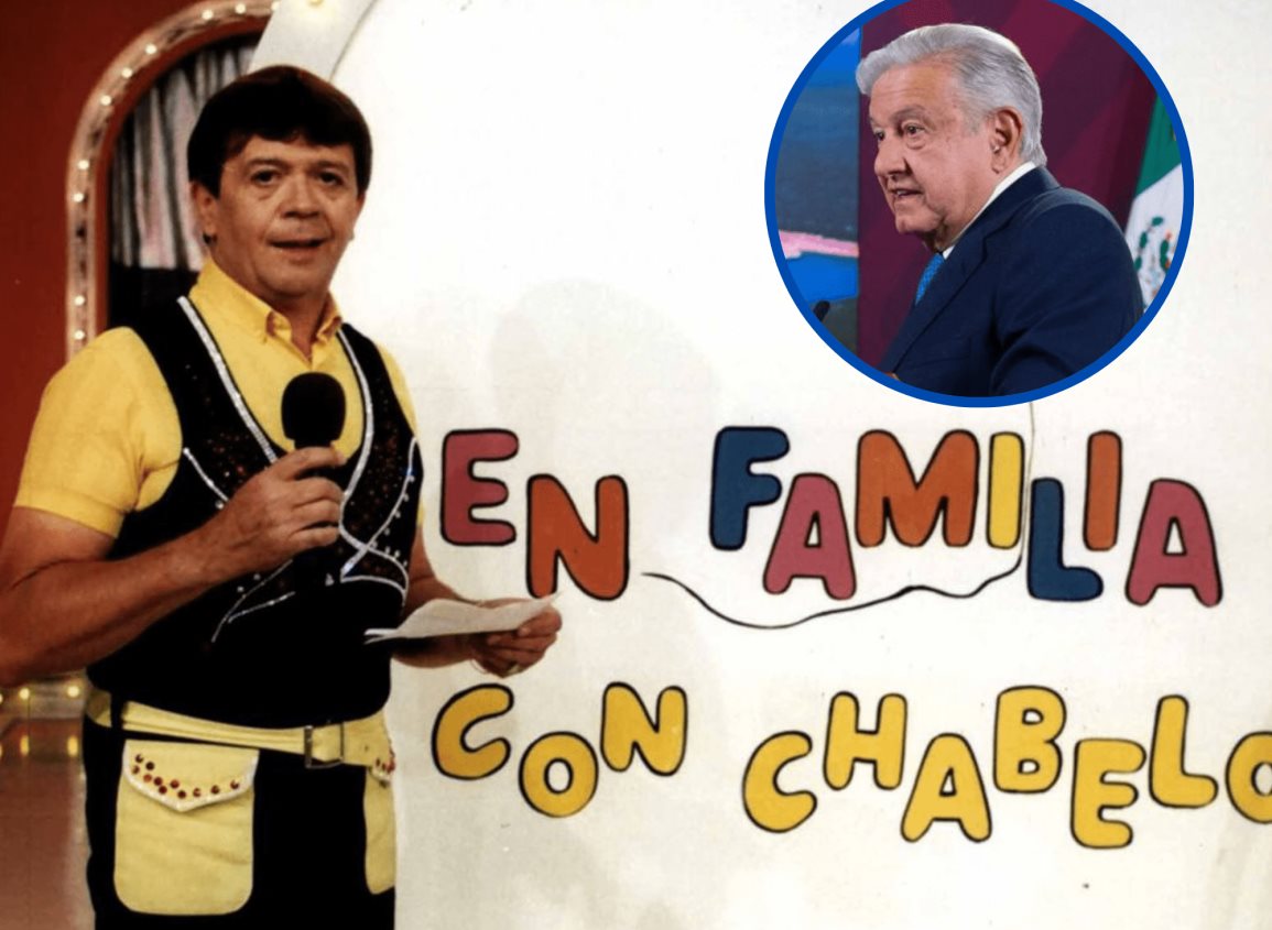 AMLO lamenta muerte de Xavier López "Chabelo"