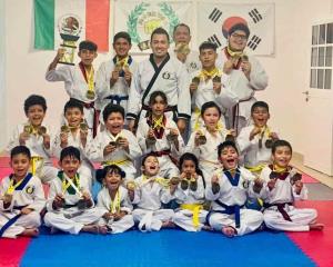 Taekwondoínes de la región con buena presencia en el 6to. Abierto Coatza 2023