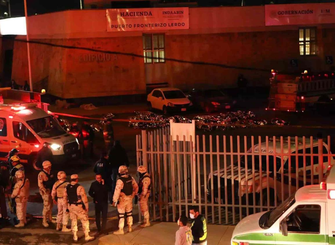 ¡Tragedia en Juárez!; incendio en centro migratorio deja 39 muertos