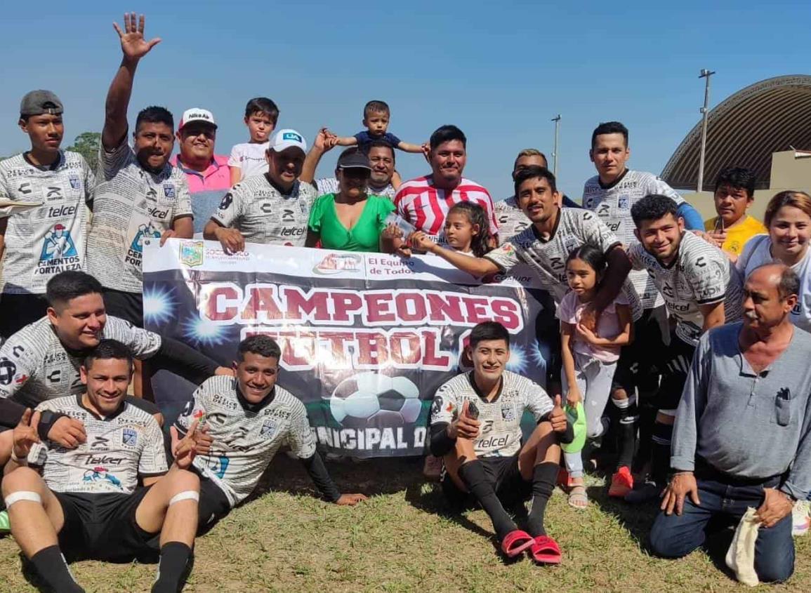 San Diego se corona en el Futbol 8 de Soconusco
