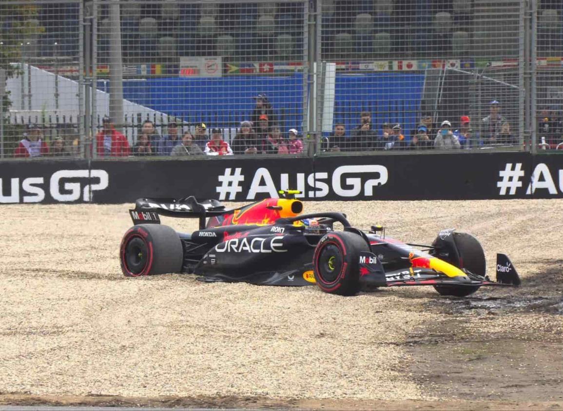 Checo Pérez arrancará el Gran Premio de Australia en último lugar