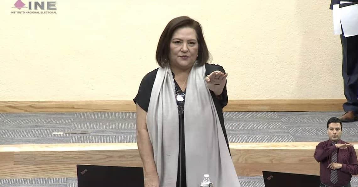 Guadalupe Taddei se toma protesta como presidenta del INE