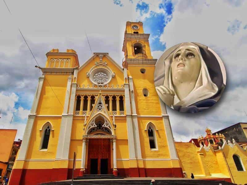 Niños descubren que llora  la Virgen en iglesia de Actopan; reacciona la Arquidiócesis de Xalapa