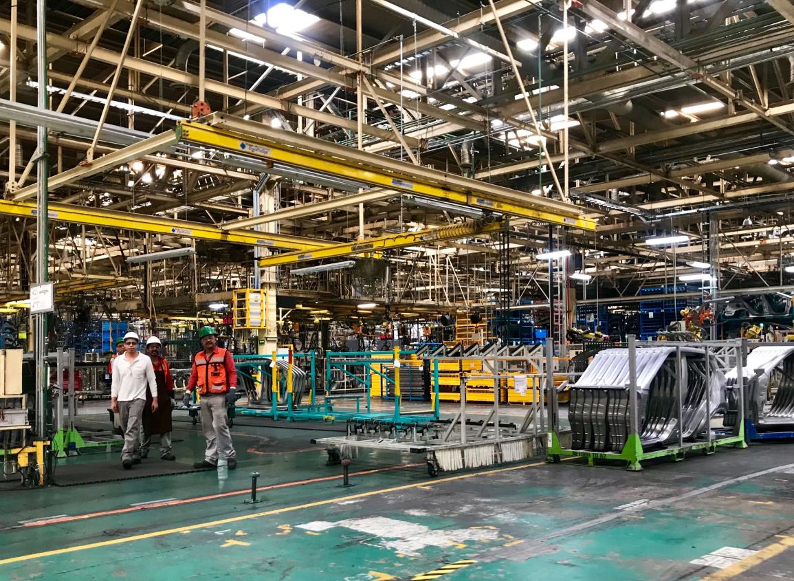 Crece actividad industrial en México hasta 0.73%
