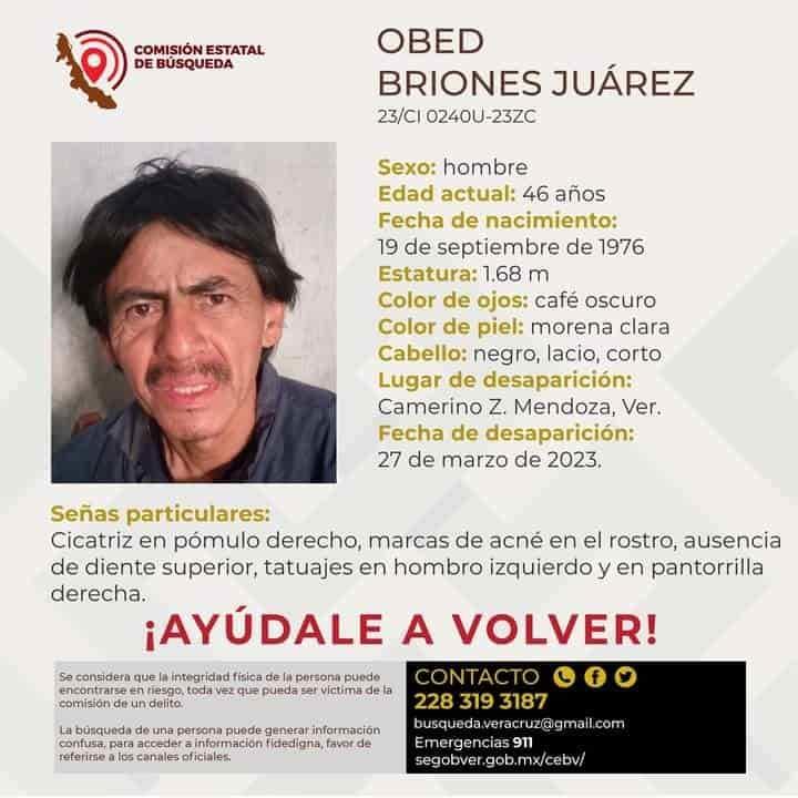 ¡No cesan desapariciones en Veracruz!; buscan a 4 personas