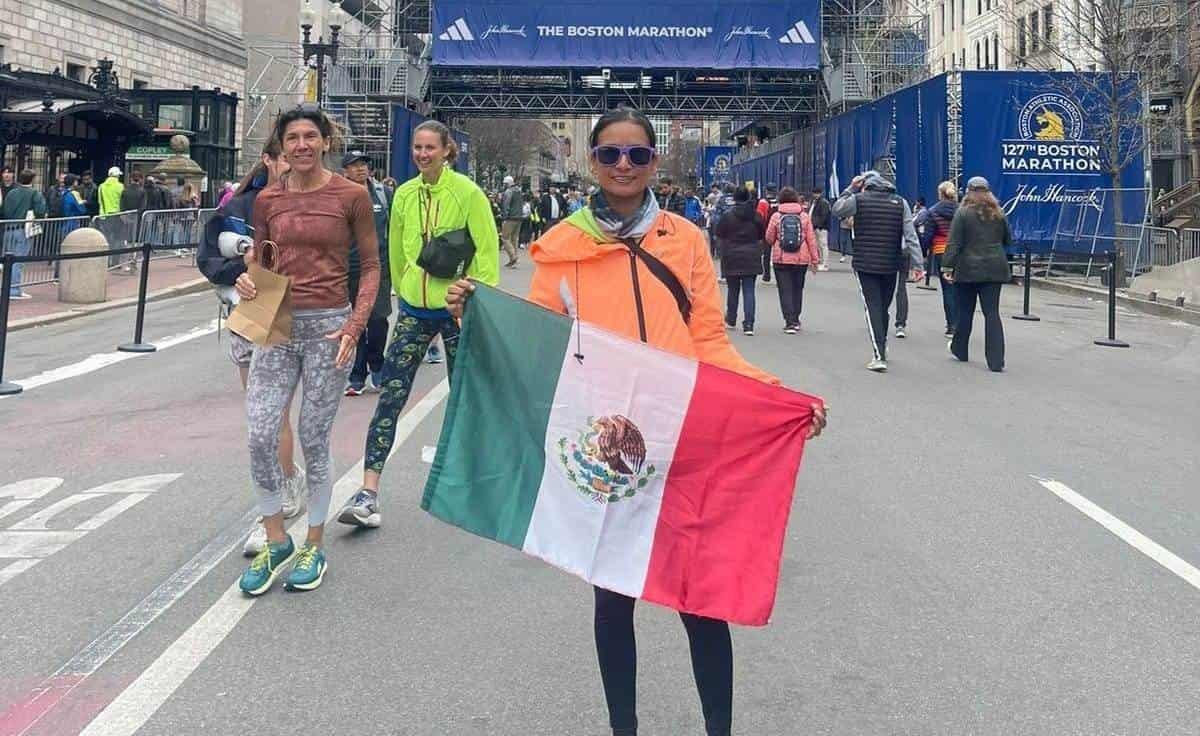 La porteña Alina Gutiérrez Mar entra en acción en la Maratón de Boston