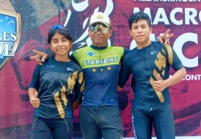 Ciclistas del Club Stars Bike de Acayucan calificaron al Nacional