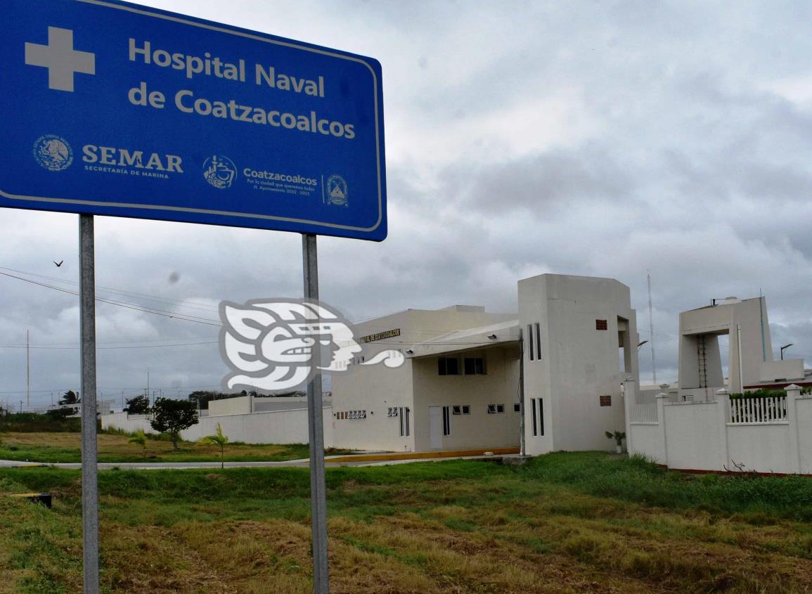 Requieren personal en el hospital Naval de Coatzacoalcos