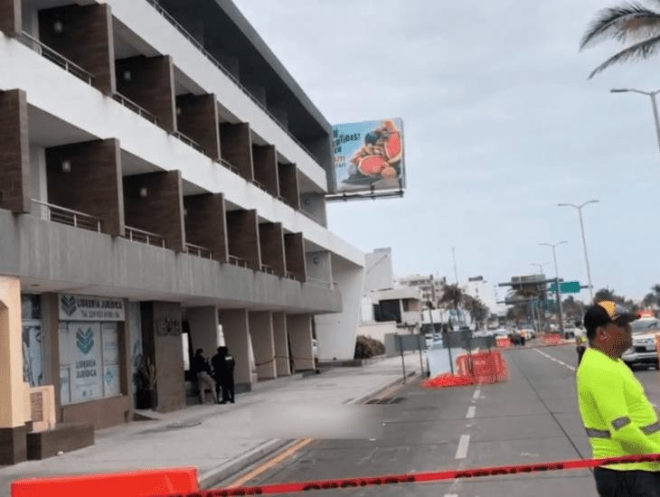 Sujeto se lanza de un hotel en Boca del Río; perdió la vida al instante (+Video)