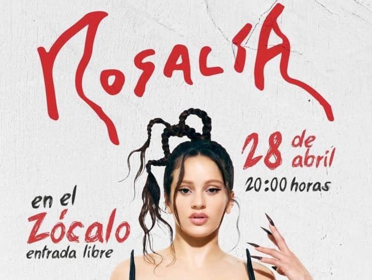 Rosalía cierra gira Motomami en América con show en el Zócalo CDMX