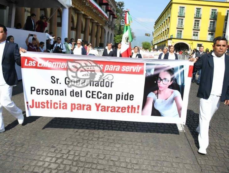 Trabajadores exigen justicia por feminicidio de Yarazeth