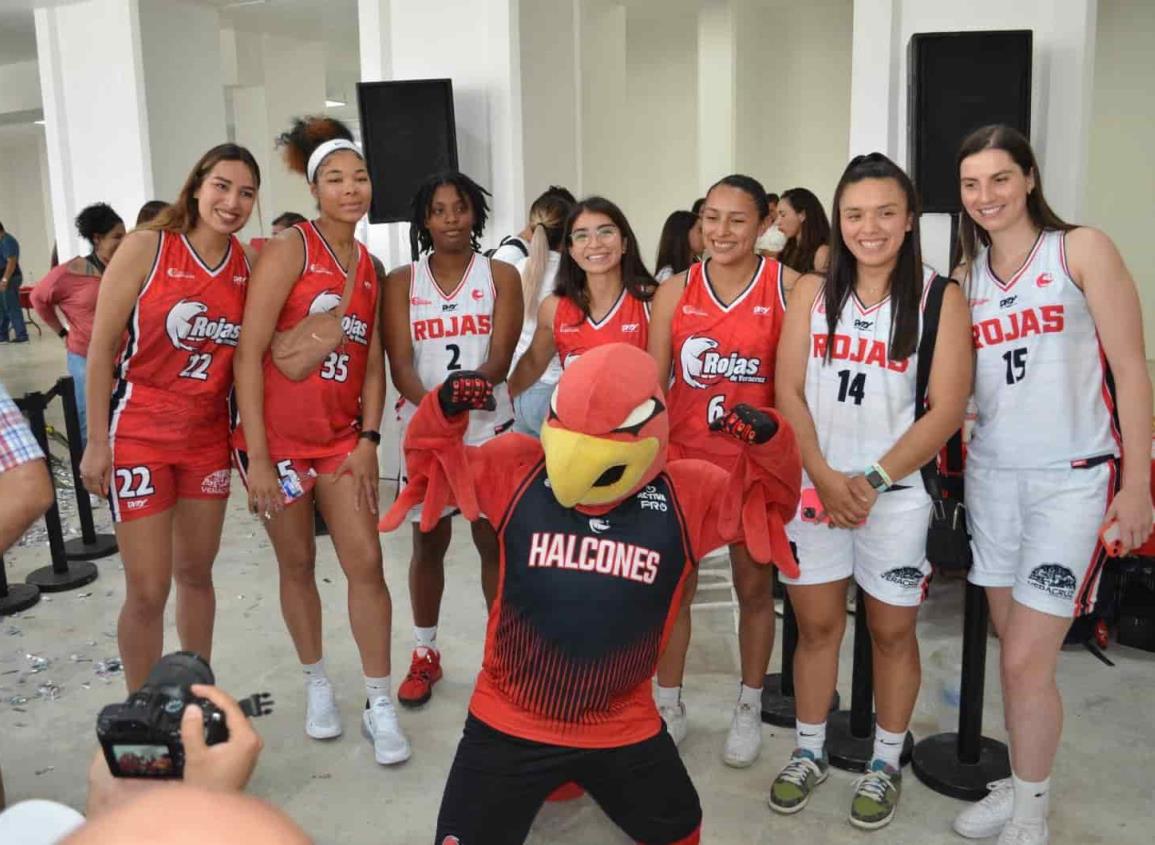Presentan a las Rojas de Veracruz, nuevo equipo de baloncesto profesional