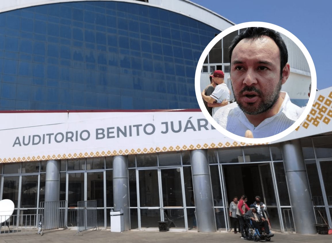 Obra de rehabilitación del Auditorio Benito Juárez, en Veracruz lista para este viernes