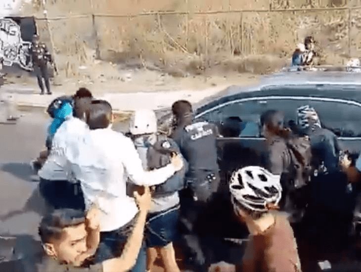 Intentan atropellar a ciclistas en Puebla mientras se manifestaban 