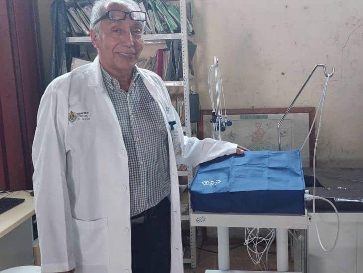 Llega electrocardiógrafo a Centro de Salud de Jáltipan