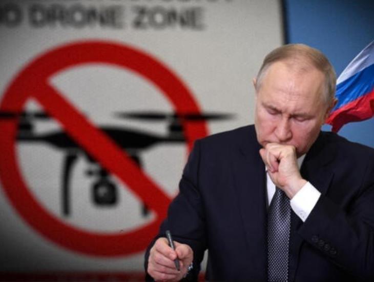 Rusia acusa a Ucrania de intentar matar a Vladimir Putin con drones