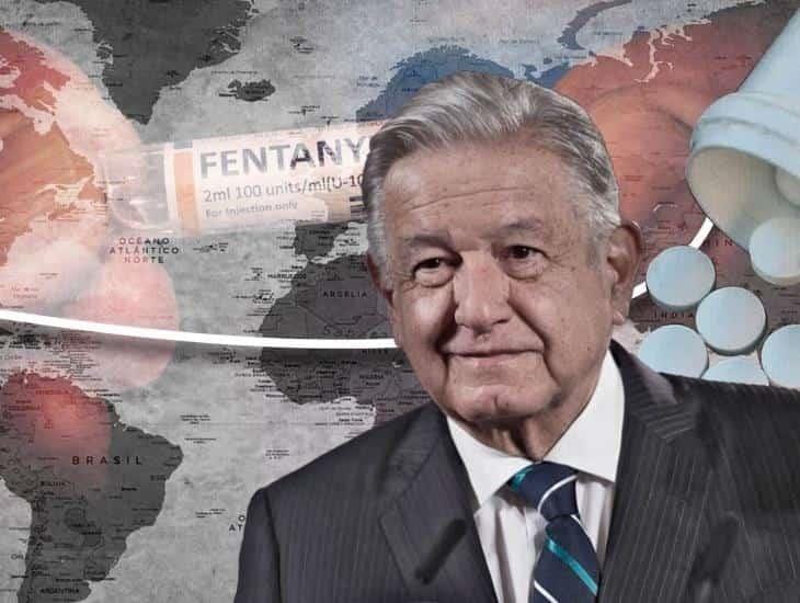 No es justo que a México se le culpe por el fentanilo, recalca López Obrador