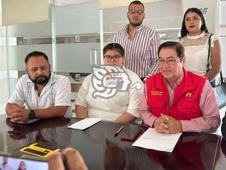 Reestructura de comités del PT en Veracruz, continúa