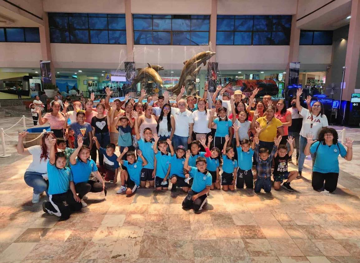 Aprovechan más de 6 mil visitantes otro martes gratis en el Aquarium de Veracruz