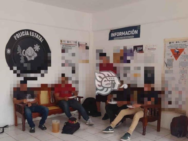 23 migrantes centroamericanos fueron asegurados por el INM en el centro de Veracruz
