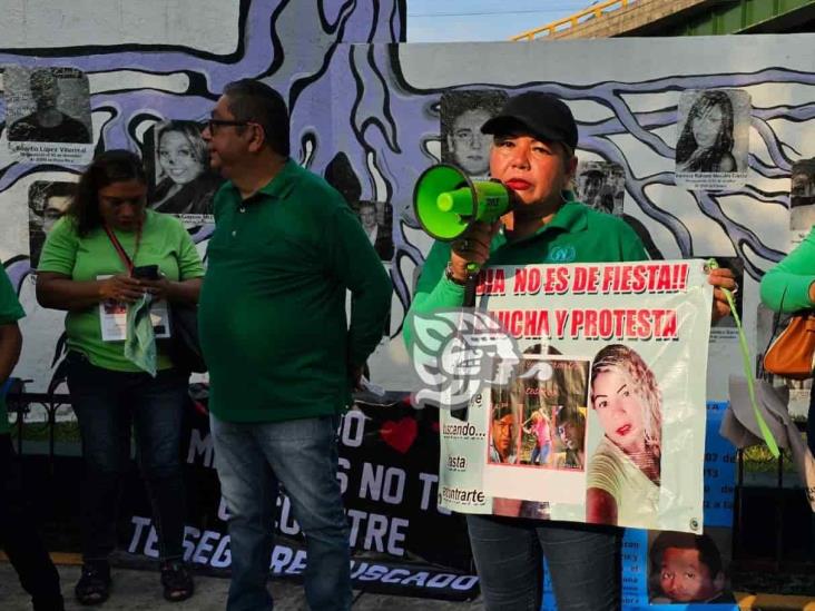 Madres exigen justicia por sus hijos desaparecidos en Veracruz