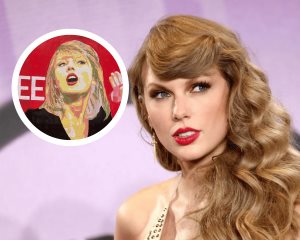 Artista plástico veracruzano se inspira y dedica mural a Taylor Swift