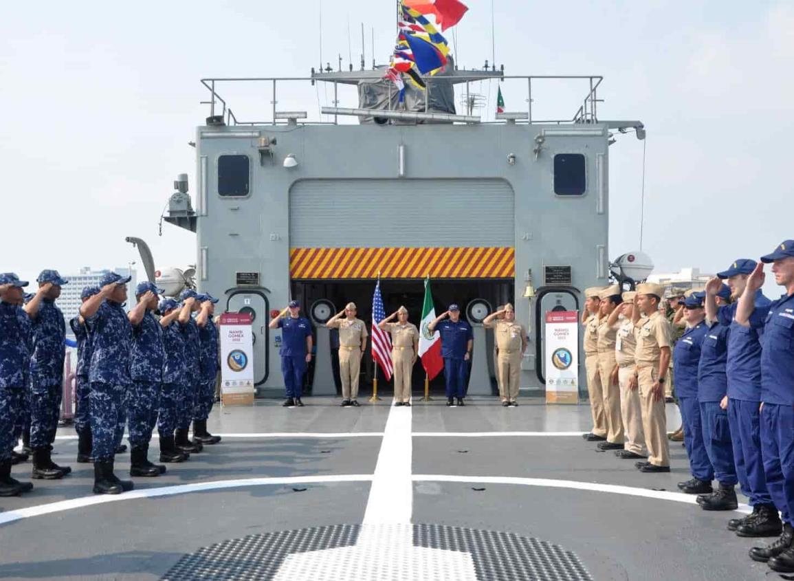 Semar y Guardia Costera de EU coordinan plan de seguridad en Veracruz