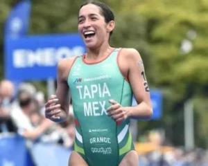 ¡Orgullo mexicano!, Rosa María Tapia hace historia en el Campeonato Mundial de Triatlón