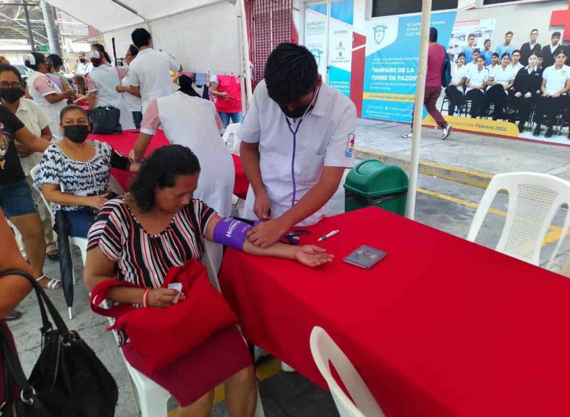 Realizan jornada de salud para mujeres en Cruz Roja de Veracruz