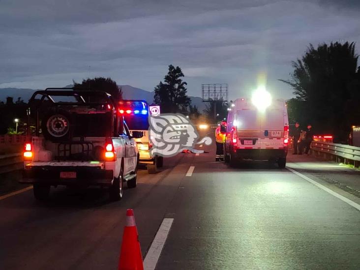 Muere atropellado niño de 15 años intentando cruzar el aforo vehicular en la Orizaba- Puebla