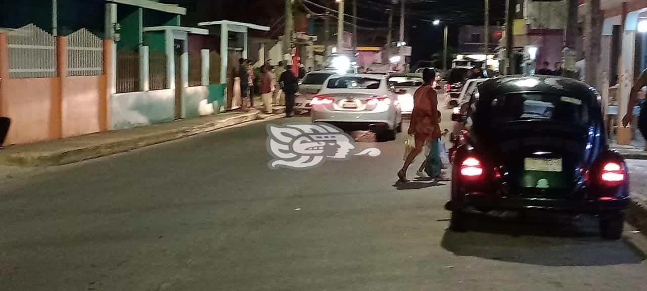 Choque en Ixhuatlán del Sureste generó caos vehicular