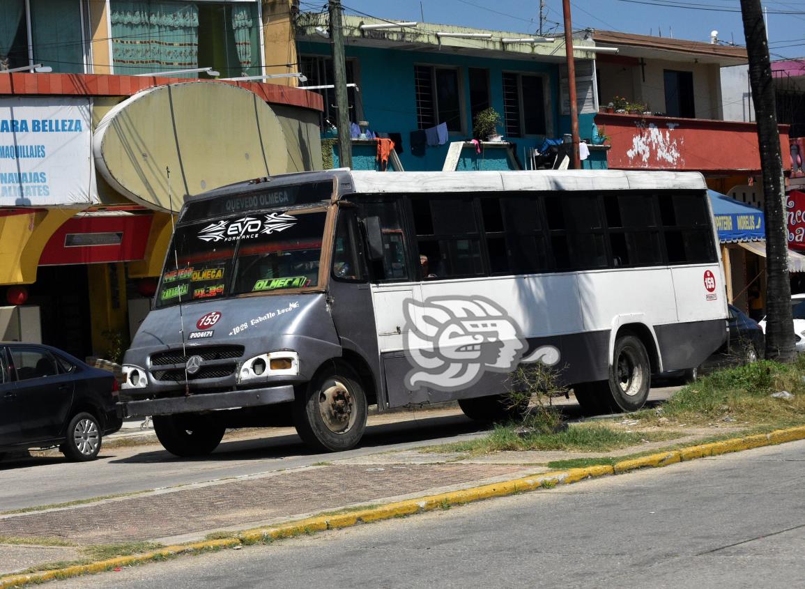 ¡Adiós camiones chatarra! revista vehicular del transporte público iniciará en Veracruz (+Video)