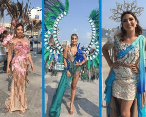 Ellos son los candidatos a reina y rey del Carnaval de Veracruz 2023