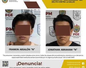 Firma periódica, castigo de presuntos narcomenudistas en Coatzacoalcos