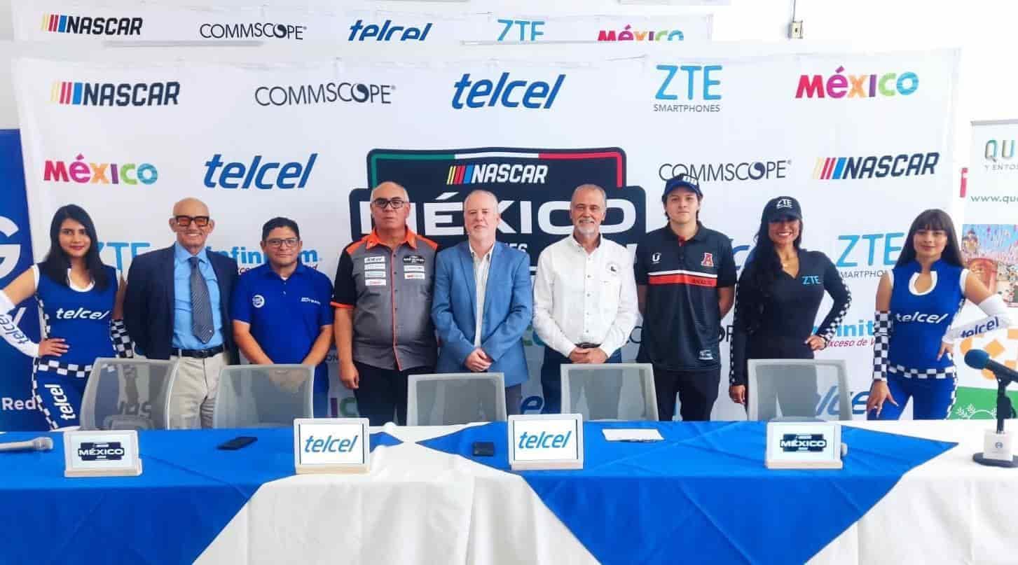 Presentan en Querétaro la cuarta fecha de NASCAR México