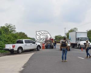 Sorpresivo operativo para detección de vehículos robados en el sur de Veracruz