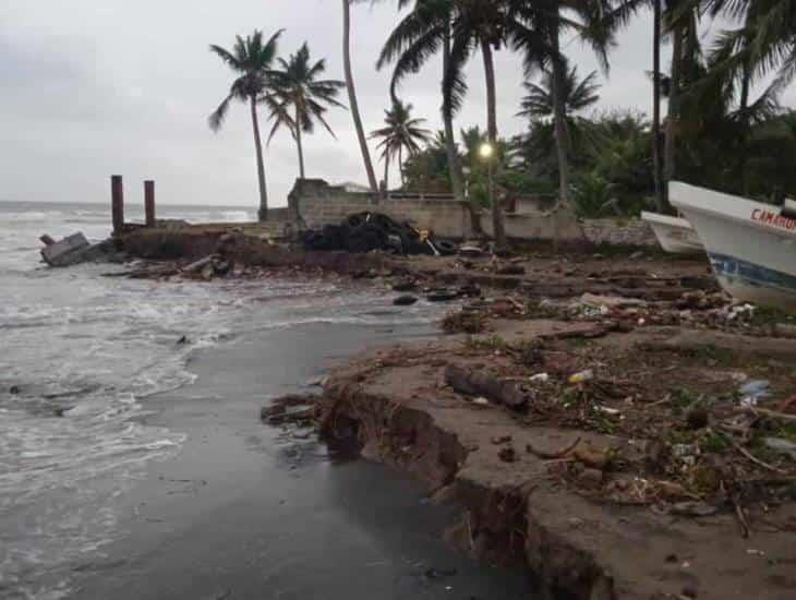 El mar gana terreno: Alertan que se perdieron 100 metros de costa en Alvarado 